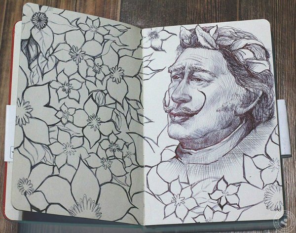 Сальвадор дали Графика