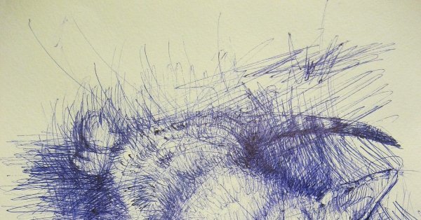 Непонятные рисунки ручкой