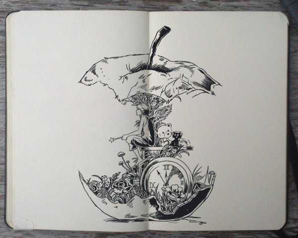 Тату космос эскизы