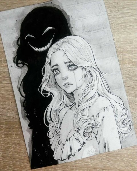 Арты в скетчбук