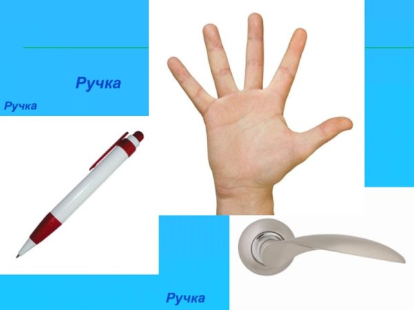 Ручка многозначное