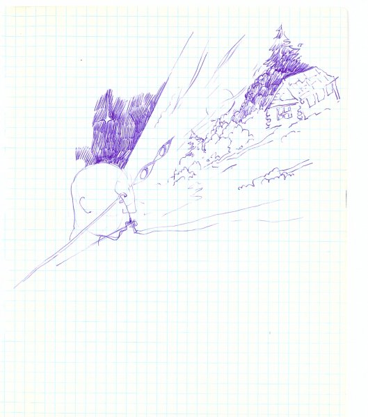 Рисунки в тетради природа