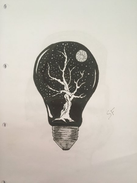 Психодел рисунки карандашом