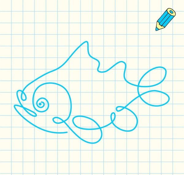 Рисование без отрыва