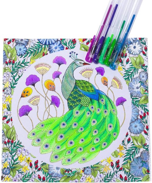 Рисовалки с цветными ручками