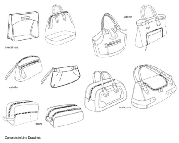 Выкройка сумки саквояж