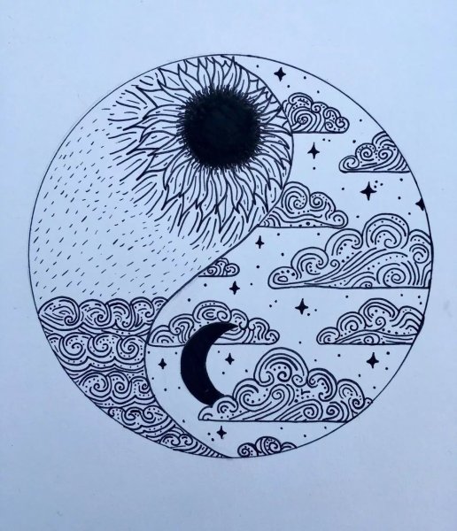 Рисование гелевой ручкой