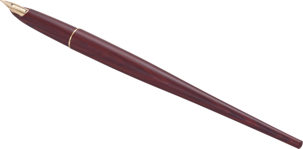 Ручка на прозрачном фоне