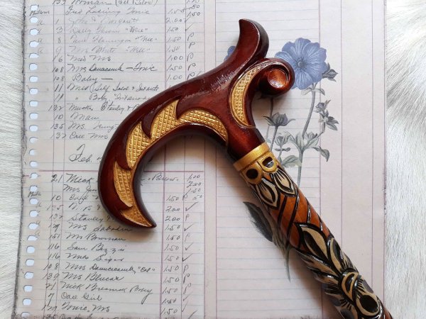 Резьба на трости