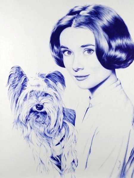 Художник Андрей Полетаев картины шариковой