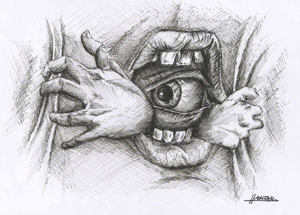 Рисунки людей с шизофренией