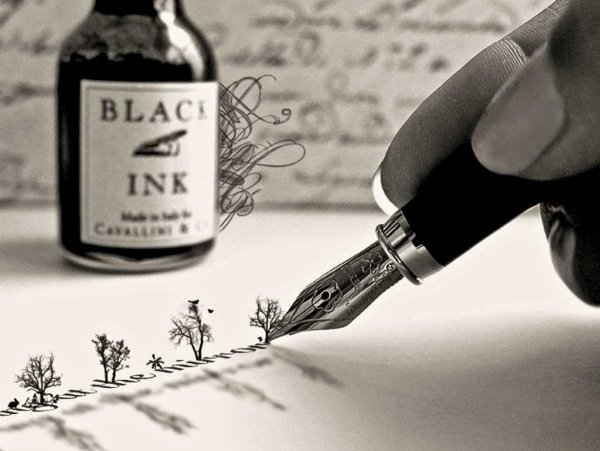 Надпись на ручке