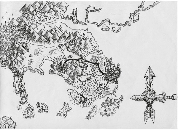 Рисуем карту фэнтези