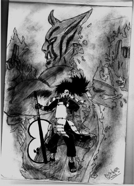 Как рисовать аниме Наруто