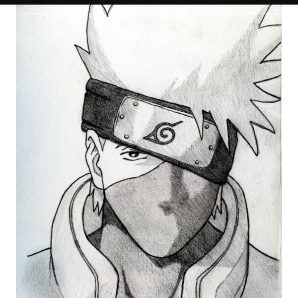 Наруто расенган арт карандаш