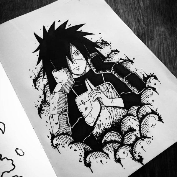 Раскраски аниме Итачи Учиха