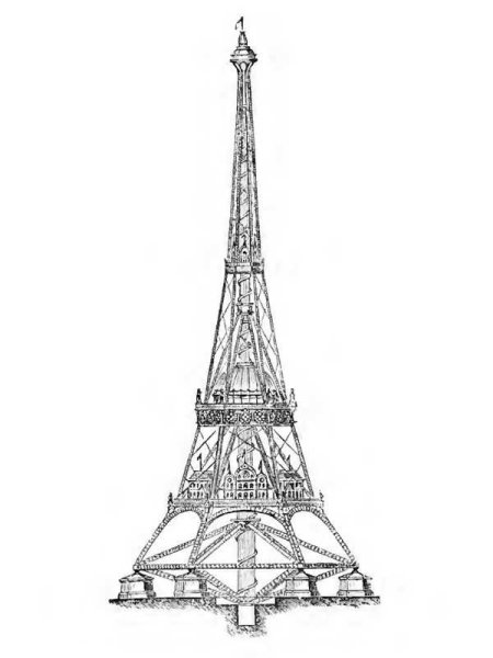 La Tour Eiffel рисунок