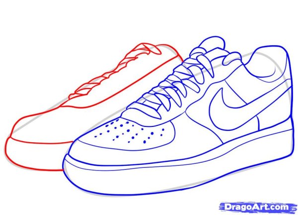 Nike Jordan 1 Sketch BW