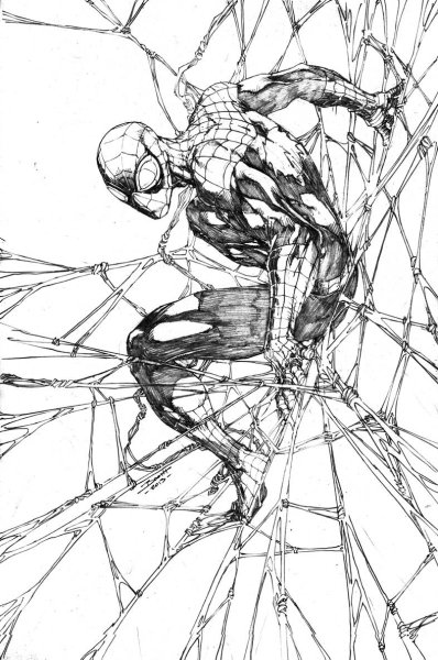 Человек паук паутина Веном-паук