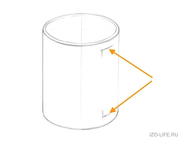 Построение кружки