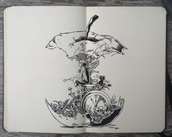 Необычные рисунки карандашом