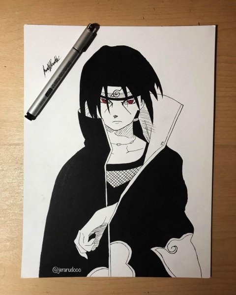 Итачи Аматерасу катана