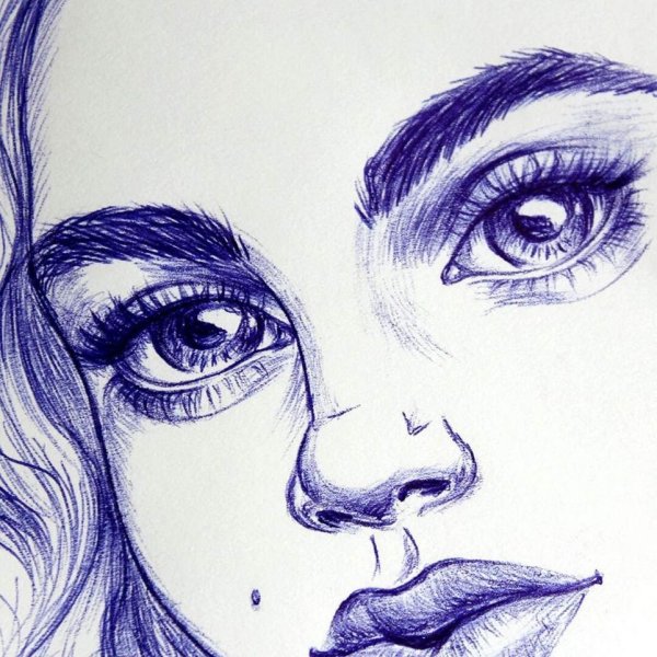 Рисунки ручкой