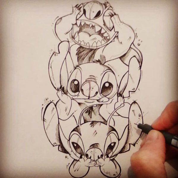 Эскиз Стича