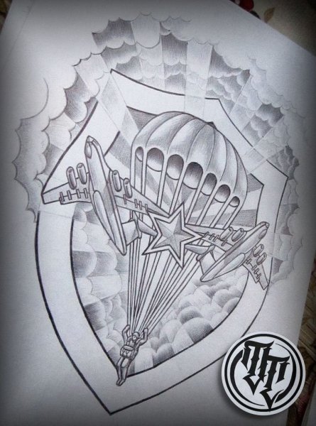 Эскизы армейских татуировок