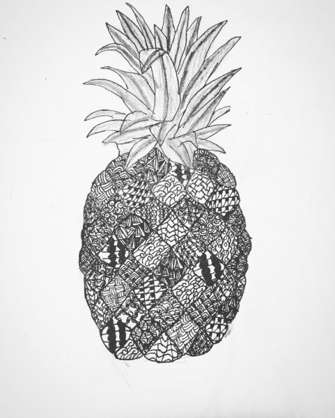 Стилизованный ананас