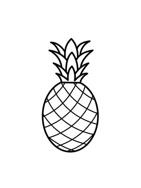 Геометричный ананас