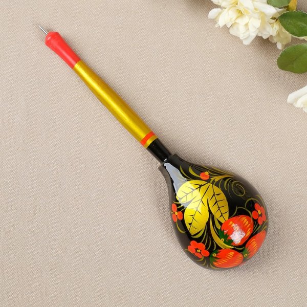 Ложка Кудринка Хохлома