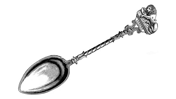 Ложка для раскрашивания детям