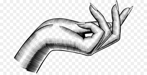 Женские руки стилизованные