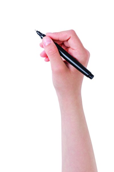 Рука с маркером