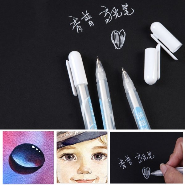 Белый карандаш для рисования