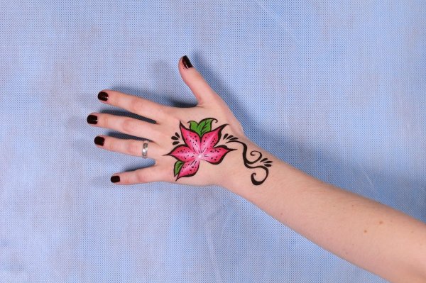 Глиттер тату