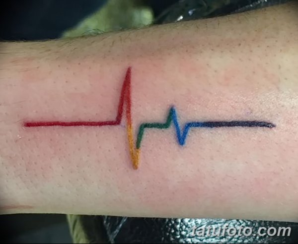 Тату ручкой пульс