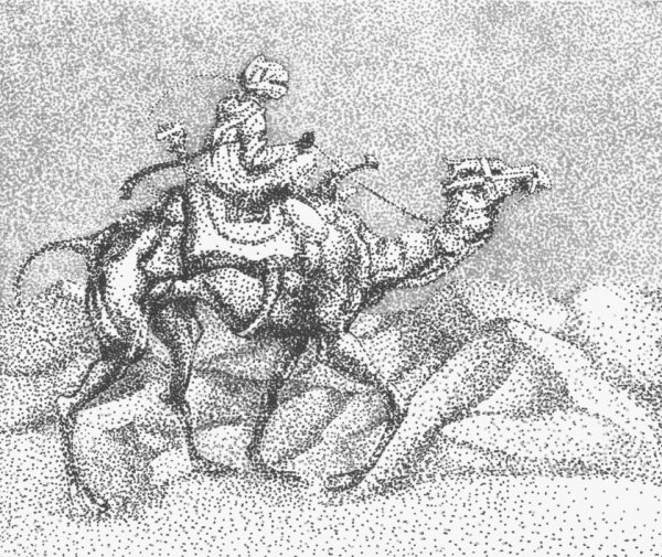 Графика с поталью