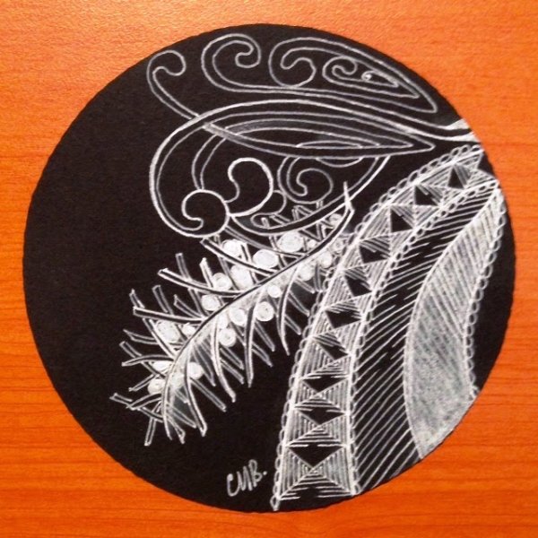 Простые узоры в скетчбуке