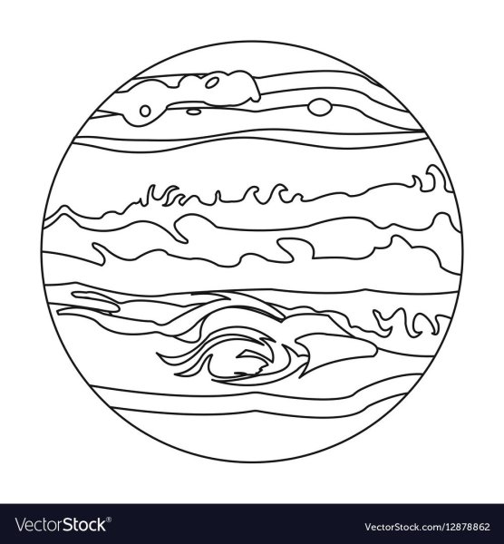 Планета Меркурий эскиз