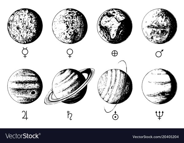 Цвета планет рисунки