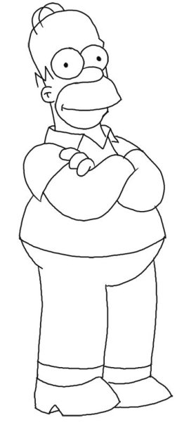 Симпсоны для рисования