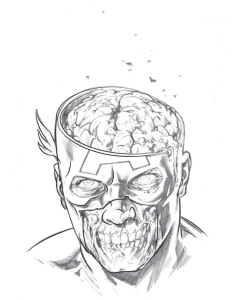 Resident Evil Nemesis карандашом