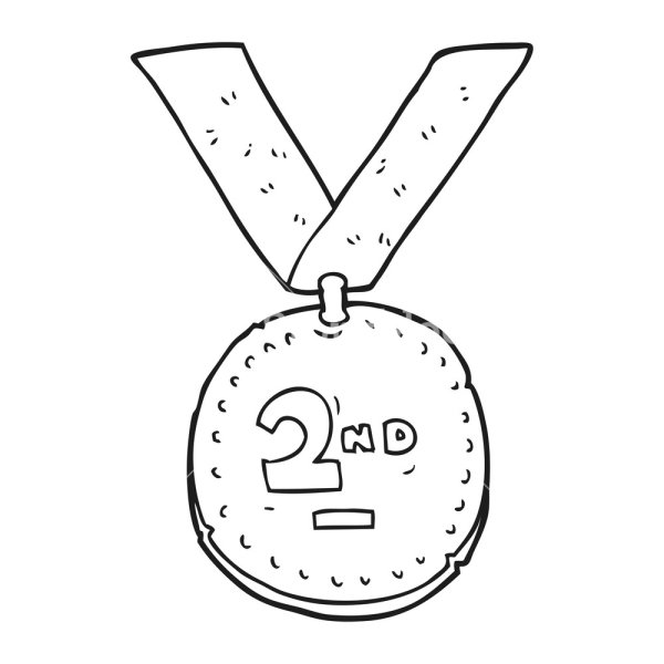 Медаль карандашом для детей