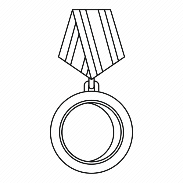 Медаль для рисования