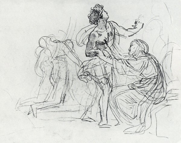 Карл Брюллов Наброски