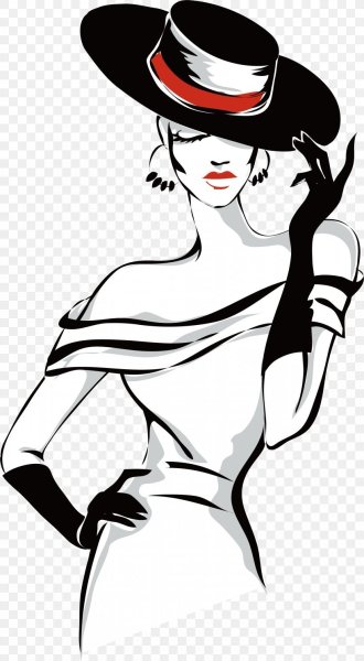 Девушка в шляпе