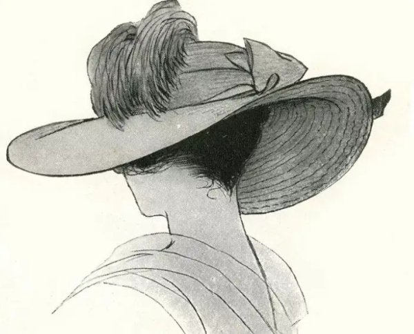 Дама в шляпе