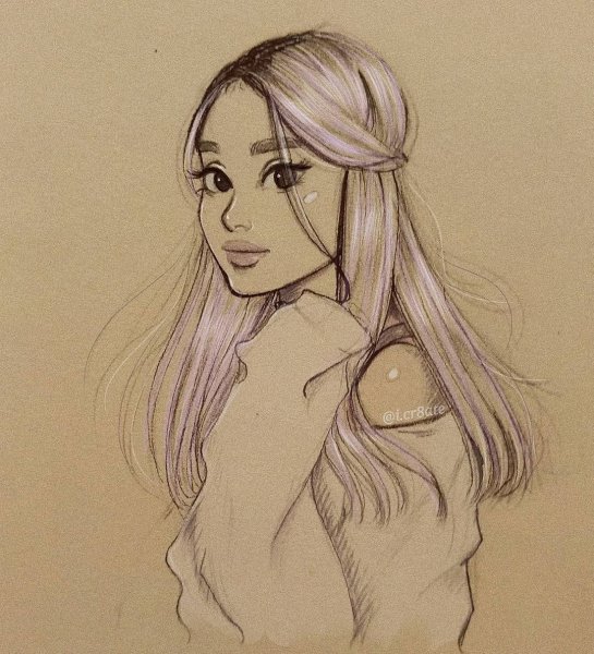 Картинки для срисовки девушки